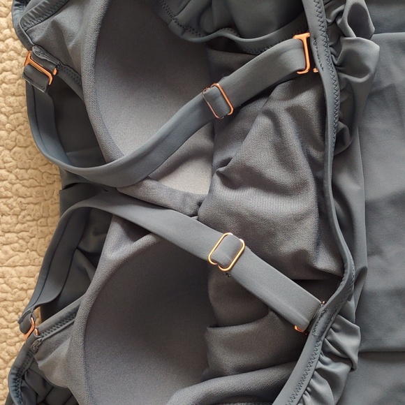 NWT Raisins Curve Size 24W Blue Tortuga Tankini Swim Top - Picture 10 of 10